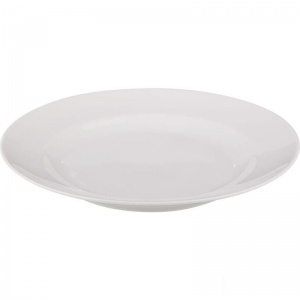 Тарелка десертная Добруш 170мм, фарфоровая, белая, 1шт. (C0289)