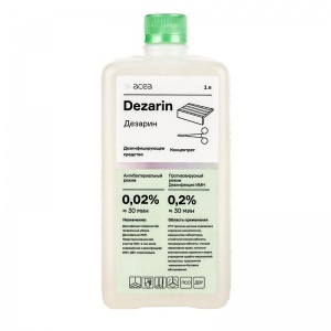 Промышленная химия Acea Дезарин, 1л, средство для дезинфекции, концентрат (606935)