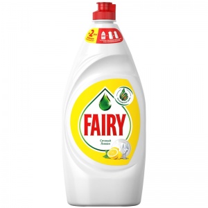 Средство для мытья посуды Fairy "Сочный лимон", 900мл, 12шт. (4015400869443)