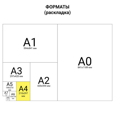 Пленка для ламинирования Brauberg, 80мкм, А4 (216x303мм), глянцевая, 100шт.