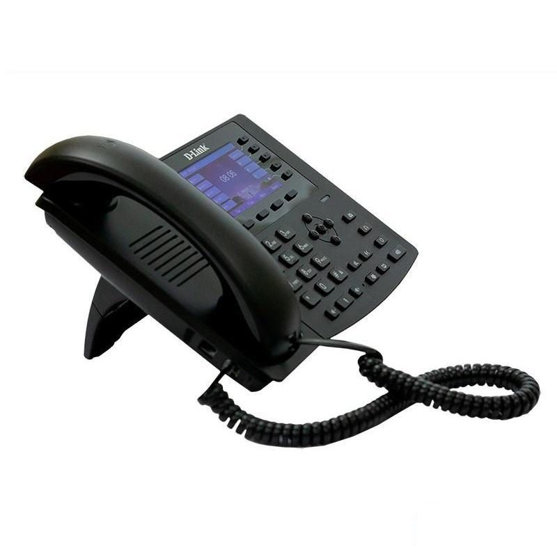 Телефон IP D-Link DPH-400GE/F2A, черный