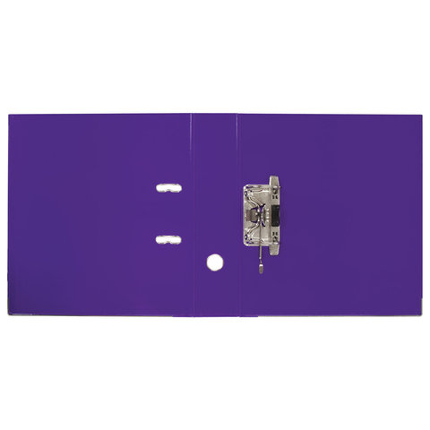 Папка с арочным механизмом Brauberg Extra (75мм, А4, двусторонний пластик) фиолетовая (228577), 20шт.