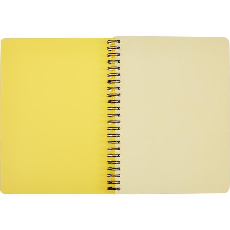 Бизнес-тетрадь А5 Attache Bright colours, 96 листов, клетка, желтая (207x260мм), 20шт.