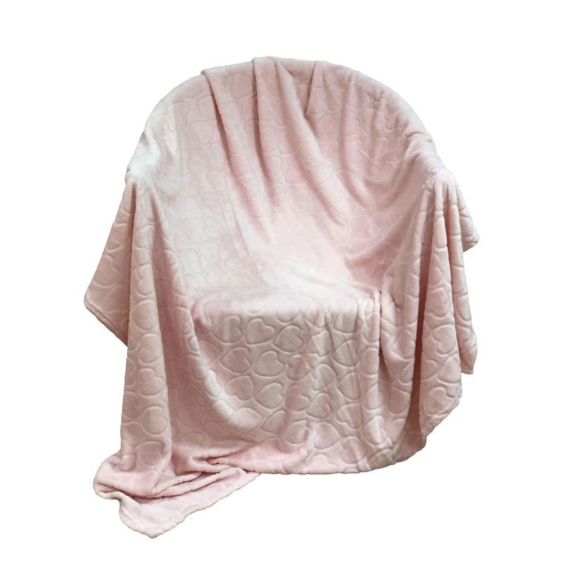 Плед Belezza Lovett микрофибра 150x200 см светло-розовый