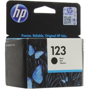 Картридж оригинальный HP 123 F6V17AE (190 страниц) черный