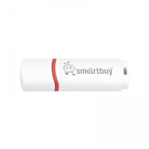 Флэш-диск USB 64Gb SmartBuy Crown, белый (SB64GBCRW-W)