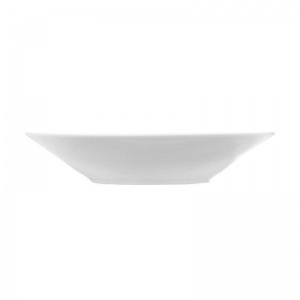 Тарелка фарфоровая Collage диаметр 22.5см, белая (фк599)