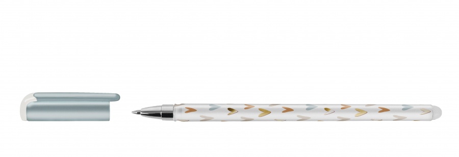 Ручка гелевая стираемая Lorex Fauvism V2.0 Slim Soft (0.5мм, синяя, ultra soft-touch) 24шт.
