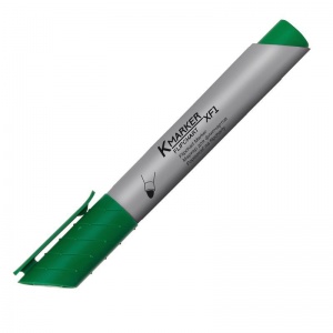 Маркер для флипчартов Kores XF1 (круглый наконечник, 3мм, зеленый)