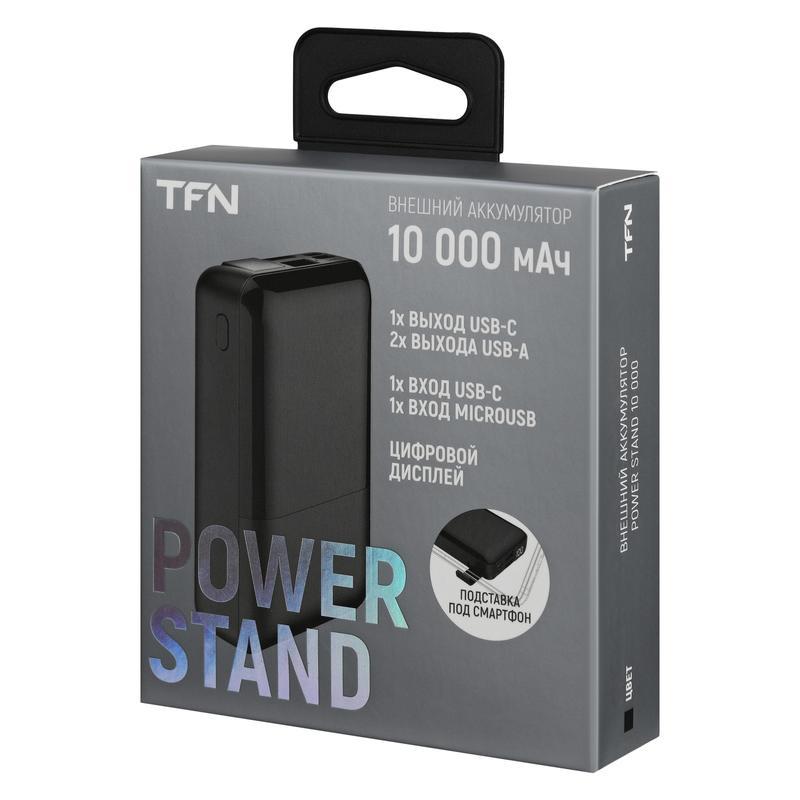 Внешний аккумулятор TFN Power Stand (10000 мАч) черный (TFN-PB-255-BK)