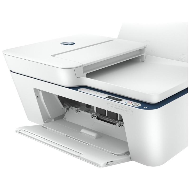 МФУ струйное HP DeskJet Plus 4120, USB/LAN, алюминий (3XV14B)