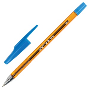 Ручка шариковая Staff AA-927 Orange (0.35мм, синий цвет чернил, без ШК) 50шт. (144075)