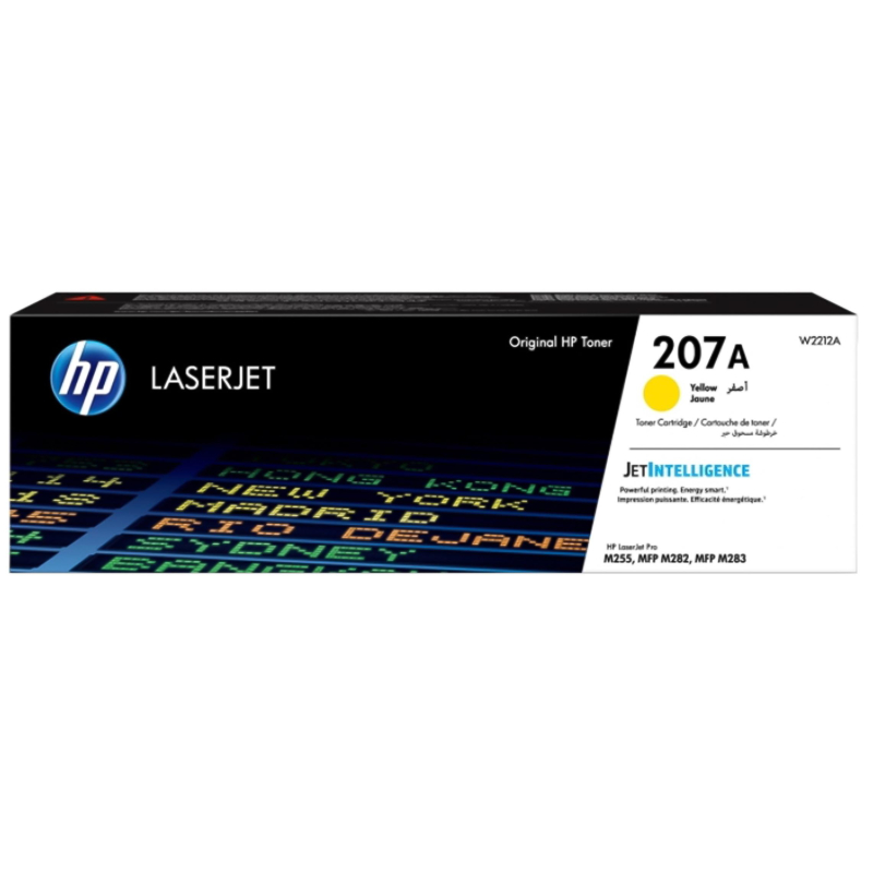 Картридж оригинальный HP 207A W2212A (1250 страниц) желтый