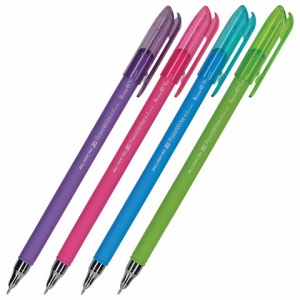 Ручка шариковая Bruno Visconti PointWrite Special (0.3мм, синий цвет чернил, разные цвета корпуса) 24шт. (20-0211)