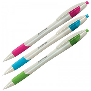 Ручка шариковая автоматическая Berlingo Perlamutik XL (0.35мм, синий цвет чернил, масляная основа) 1шт. (CBm_70772)