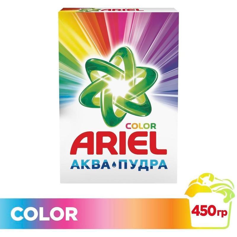 Стиральный порошок-автомат Ariel Color, 450г, 11шт.