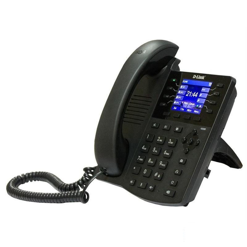 Телефон IP D-Link DPH-150S/F5B, черный