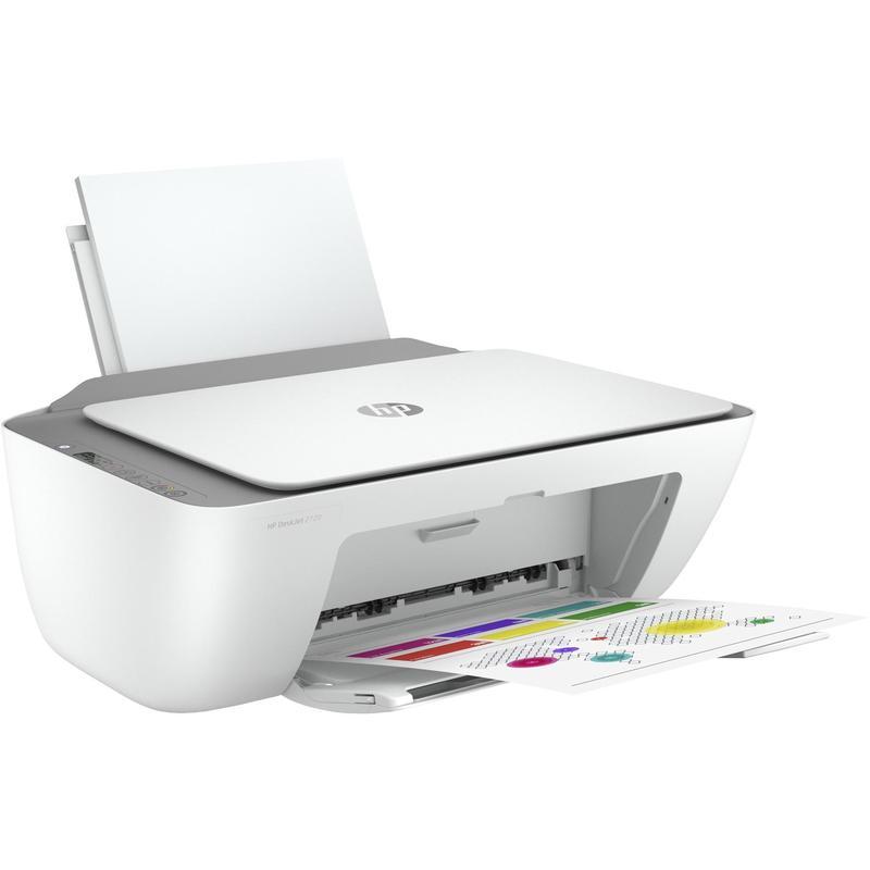 МФУ струйное HP DeskJet 2720, USB/LAN, алюминий (3XV18B)