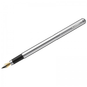 Ручка перьевая Luxor "Cosmic" синяя, 0,8мм, корпус хром (8145)