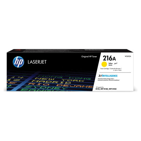 Картридж оригинальный HP 216A W2412A (850 страниц) желтый