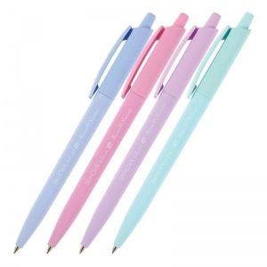 Ручка шариковая автоматическая Bruno Visconti SlimClick Zefir (0.4мм, синий цвет чернил) 1шт. (20-0229)