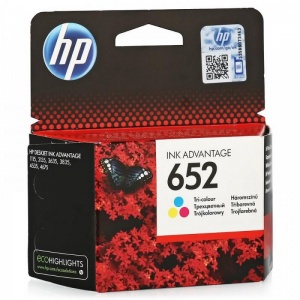 Картридж оригинальный HP 652 F6V24AE (200 страниц) цветной