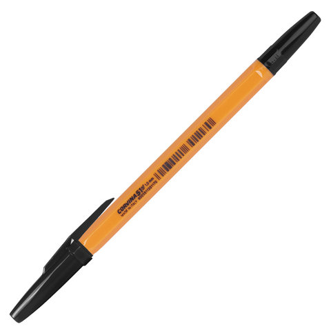 Ручка шариковая Corvina 51 Vintage (0.7мм, черный цвет чернил, корпус желтый) 50шт. (40163/01G)