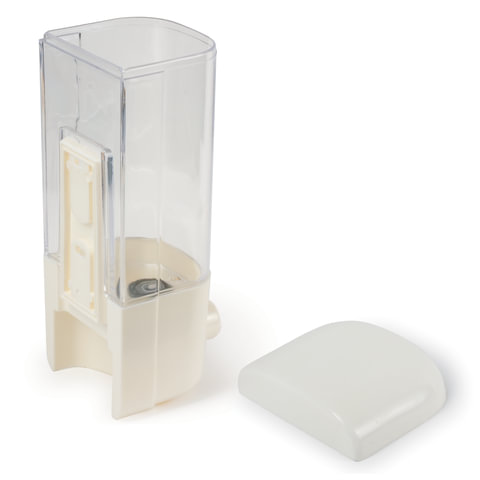 Диспенсер для жидкого мыла Лайма, 500мл, ABS-пластик белый (601792), 50шт.