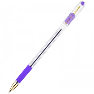 Ручка шариковая MunHwa MC Gold (0.3мм, фиолетовый цвет чернил, масляная основа) 1шт. (BMC-09)