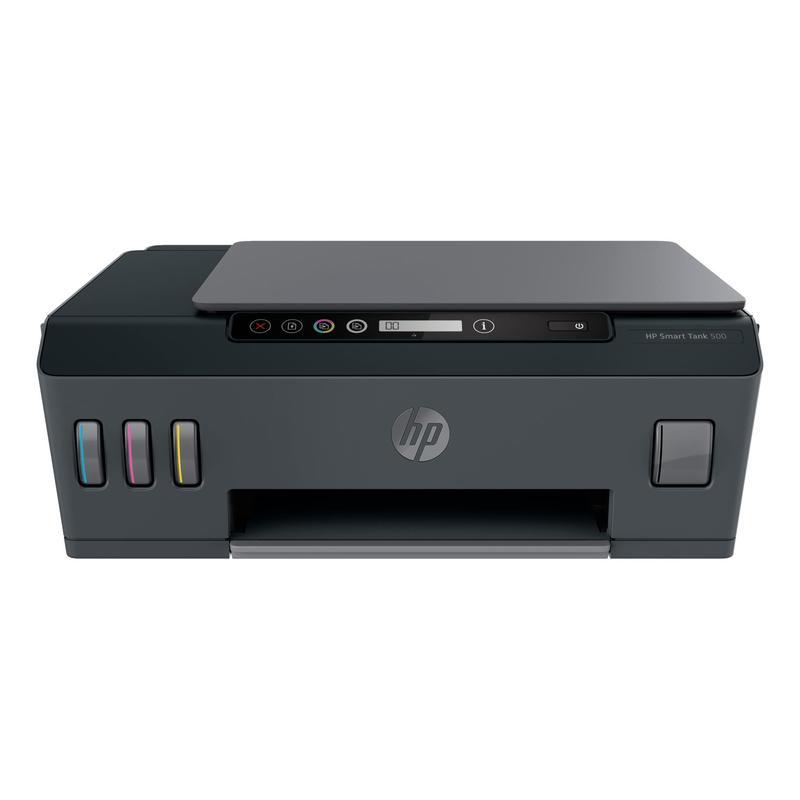 МФУ струйное HP Smart Tank 500 &quot;3 в 1&quot;, черный, USB (4SR29A)