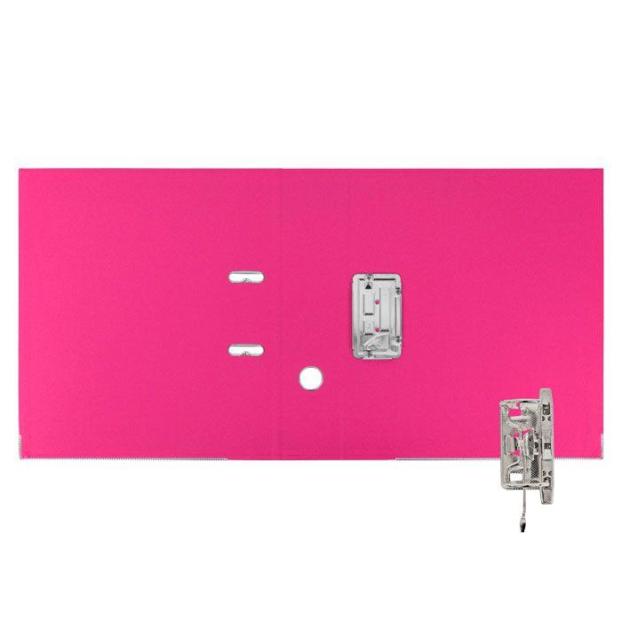 Папка с арочным механизмом Stanger (75мм, А4, картон/двухстороннее покрытие пвх) розовая, 10шт.