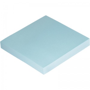 Клейкие закладки бумажные Attache Economy, синий по 100л., 76х76мм, 12 уп.