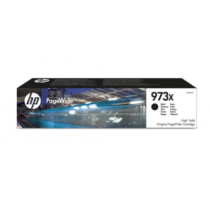 Картридж оригинальный HP 973XL L0S07AE (100000 страниц) черный