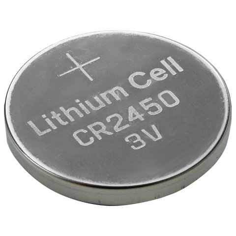 Батарейка GP Lithium CR2450 (3 В) литиевая (блистер, 10шт.) (CR2450-BC1)