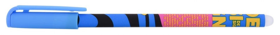 Ручка гелевая Lorex Untitled design Slim Soft (0.4мм, синий, стираемая, прорезин. корпус) 1шт.