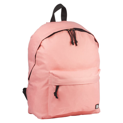 Рюкзак школьный Brauberg, сити-формат (38х28х12см) персиковый (227052)