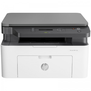 МФУ монохромное HP Laser 135a "3-в-1", белый, USB/LAN (4ZB82A)