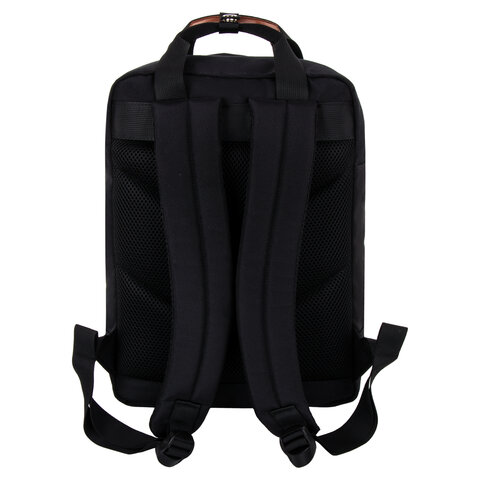 Рюкзак молодежный Brauberg Friendly, черный, 37х26х13см (270089)