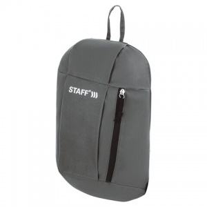 Рюкзак школьный Staff Air компактный, серый, 40х23х16см, 2шт. (270292)