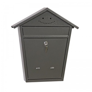 Ящик почтовый Onix ЯК-22 1-секция, серый, 435x85x480мм