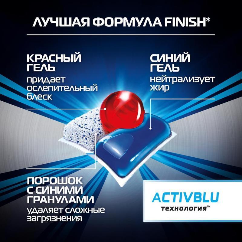 Таблетки для посудомоечных машин Finish Quantum Ultimate Лимон, 45шт.