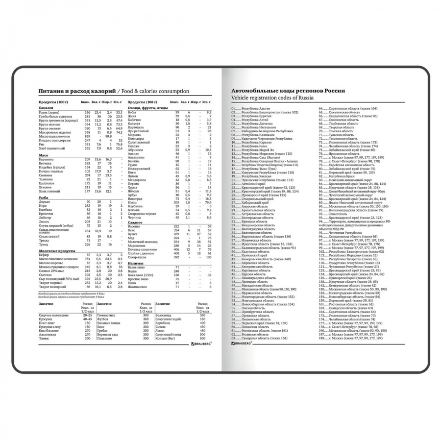 Ежедневник недатированный А5 Brauberg Geometry (128 листов) обложка 7Бц, с резинкой (114553)