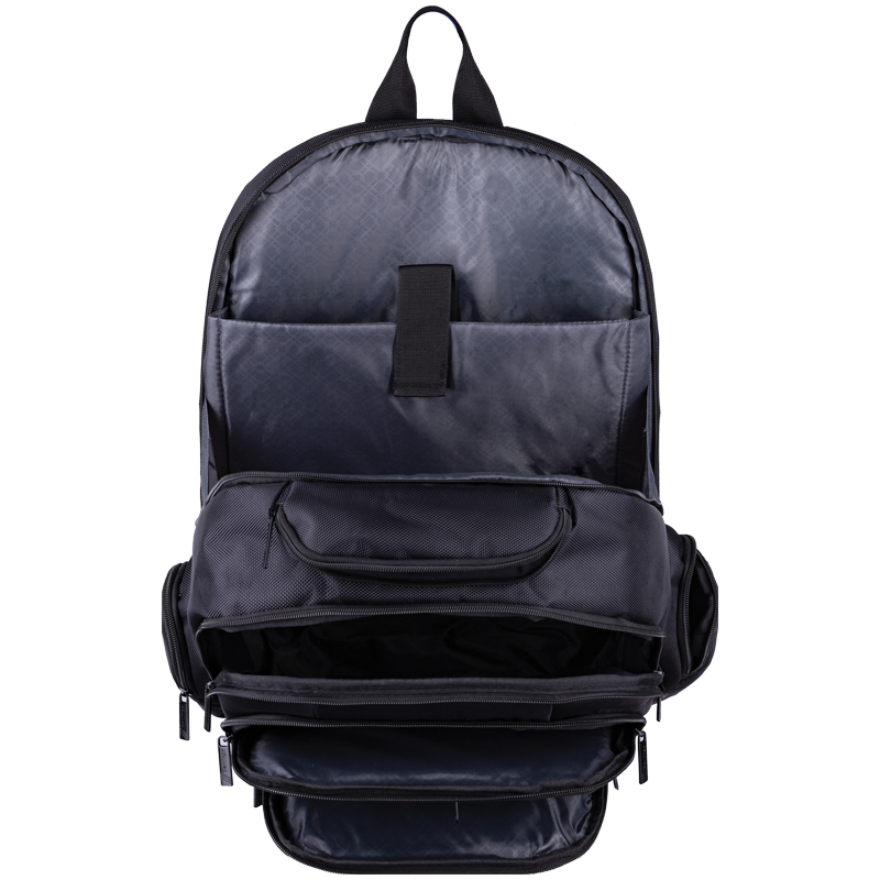 Бизнес-рюкзак Berlingo Business premium, полиэстер, черный, 43х31х17см (RU047615)