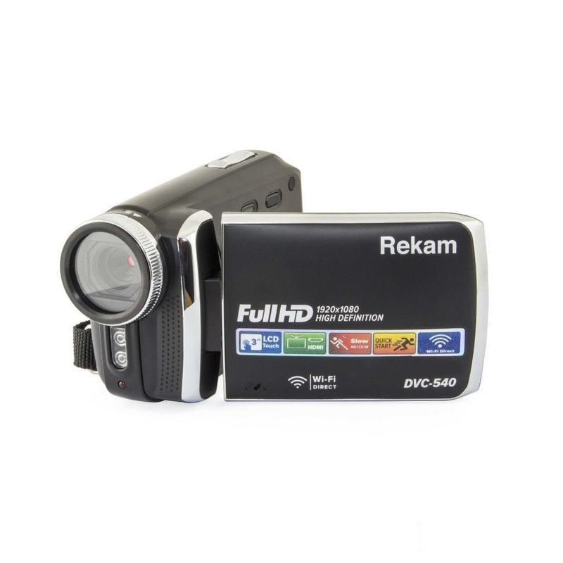 Видеокамера Rekam DVC-540, черная