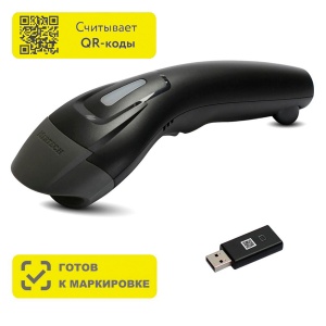 Сканер штрихкода Mercury CL-610 P2D Dongle (беспроводной, USB, черный) (4813)