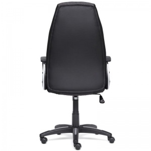 Кресло игровое Easy Chair Impreza, кожзам/сетка черная/серая, пластик