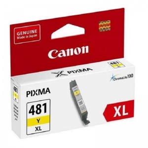Картридж оригинальный Canon CLI-481XLY (500 страниц) желтый (2046C001)