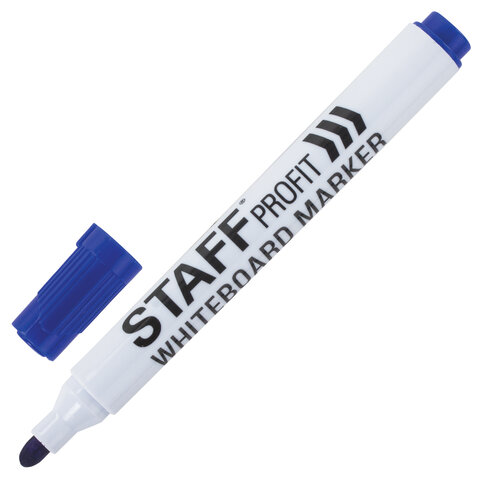Набор маркеров для досок Staff Profit (круглый наконечник, 2.5мм, разные цвета) 4шт., 6 уп. (151648)