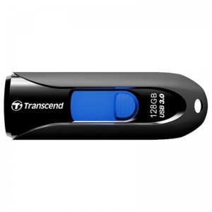 Флэш-диск USB 128Gb Transcend Jetflash 790, чёрно-синий (TS128GJF790K)