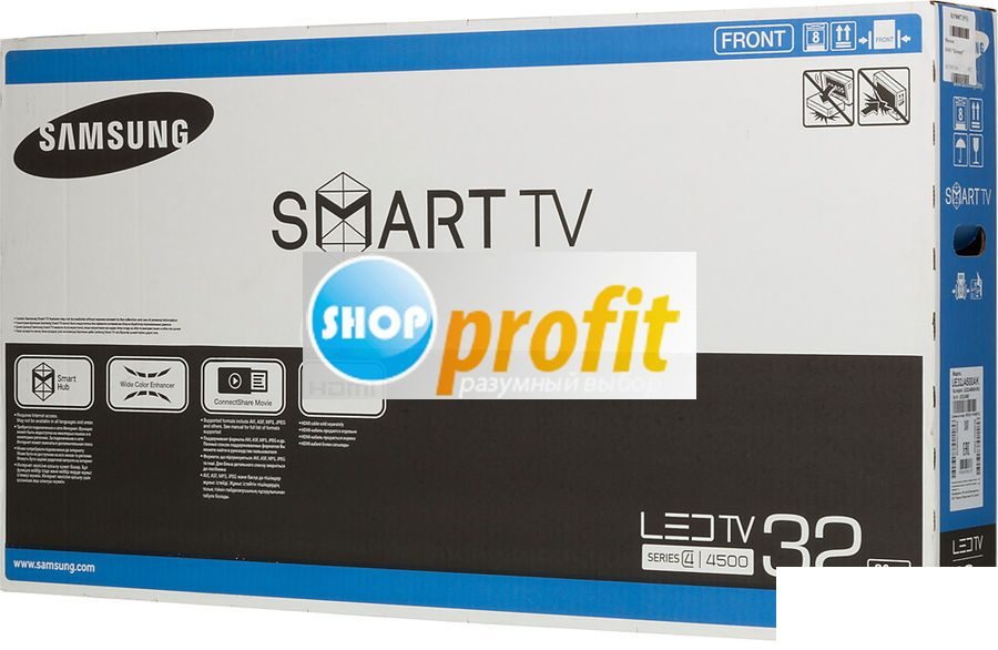 LED телевизор 32&quot; Samsung UE32J4500AKXRU, HD Ready (720p), черный (UE32J4500AKXRU)